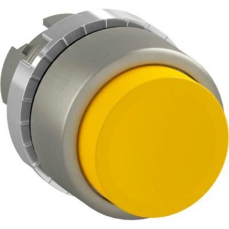 SPRINGER CONTROLS CO ABB Non-Illuminated Push Button, 22mm, Yellow, Extended Style P9M-PNGS